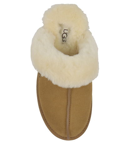 UGG Soft Sole Leather Shoes - K Cozy II - Chestnut