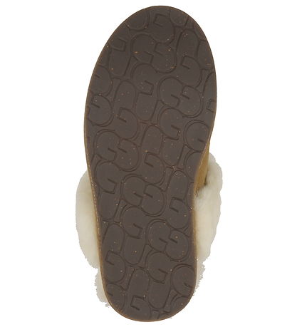 UGG Soft Sole Leather Shoes - K Cozy II - Chestnut