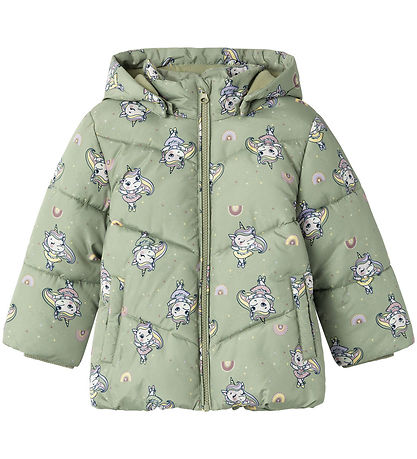 Name It Puffer Jacket - NmfMay - Seagrass Name It Puffer Jacket - NmfMay - Seagrass