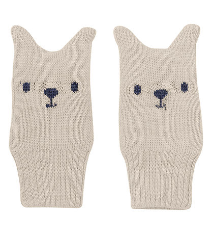 CeLaVi Mittens - Wool - Knitted - Dune Melange CeLaVi Mittens - Wool - Knitted - Dune Melange