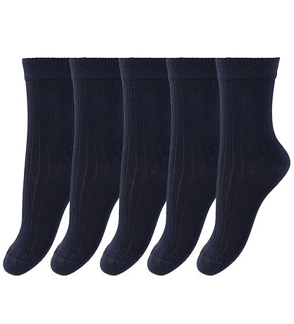 Minipop Socks - Bamboo - 5-Pack - Navy Minipop Socks - Bamboo - 5-Pack - Navy