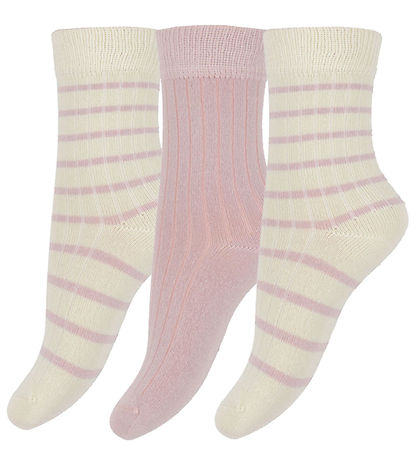 Minipop Socks - Bamboo - 3-Pack - Rose Minipop Socks - Bamboo - 3-Pack - Rose