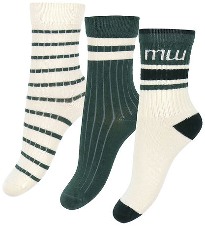 Minipop Socks - Bamboo - 3-Pack - Emerald Green Minipop Socks - Bamboo - 3-Pack - Emerald Green