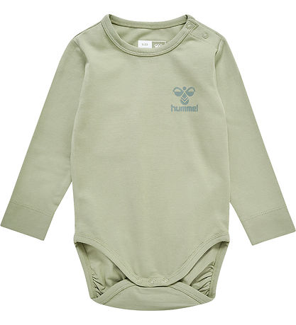 Hummel Romper L/æ - hmlMino - Abdij Stone Hummel Romper L/æ - hmlMino - Abdij Stone