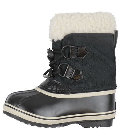 Sorel Winter Boots - Yoot Pac Nylon - Black w. White