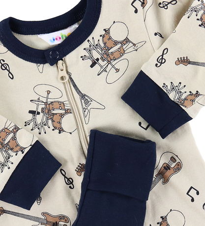 Joha Pyjamasdräkt m.fot - Beige