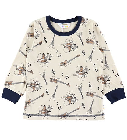 Joha Pyjama Set - Beige/Navy blue