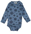 Joha Bodysuit L/æ - Wool - Blue Joha Bodysuit L/æ - Wool - Blue