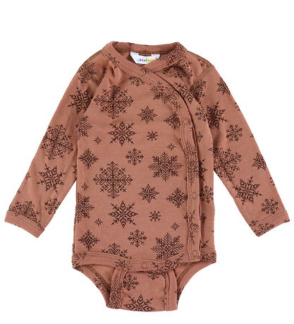body croisé m/l Joha - Laine - Rust etc. body croisé m/l Joha - Laine - Rust etc.