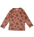 Joha Blouse - Wol - Rust frv. Joha Blouse - Wol - Rust frv.