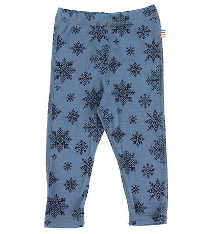 Joha Leggings - Wool - Blue