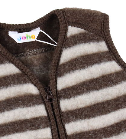Joha Waistcoat - Wool - Brown