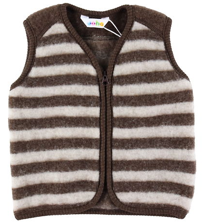 Joha Waistcoat - Wool - Brown