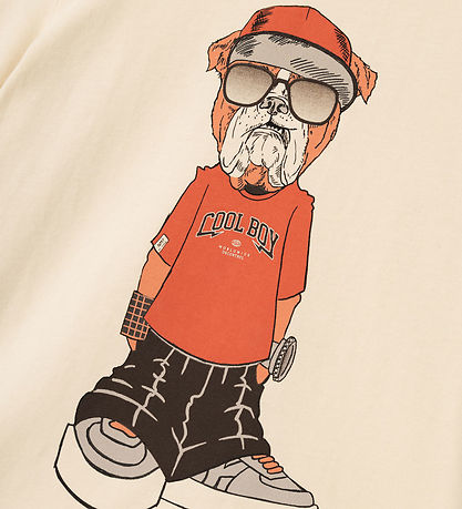 Name It T-shirt - NkmO clock - Summer Sand Name It T-shirt - NkmO clock - Summer Sand