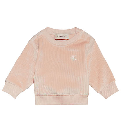 Calvin Klein Gåvoset - Byxor/Tröja - Vingvelour - Maräng Bl
