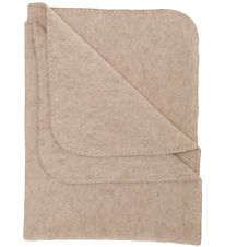 Engel Baby Blanket - Wool - 100x82 cm - Sand Melange Engel Baby Blanket - Wool - 100x82 cm - Sand Melange