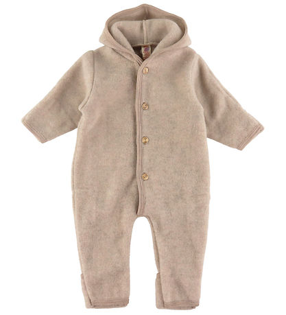 Engel Overall - Wol - Zandmelange