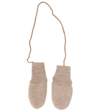 Engel Mittens - Wool - Sand Melange