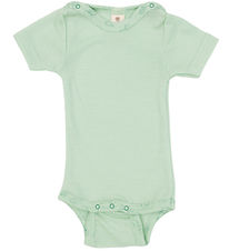 Engel Bodysuit k/æ - Wool/Silk - Pastel Mint Engel Bodysuit k/æ - Wool/Silk - Pastel Mint