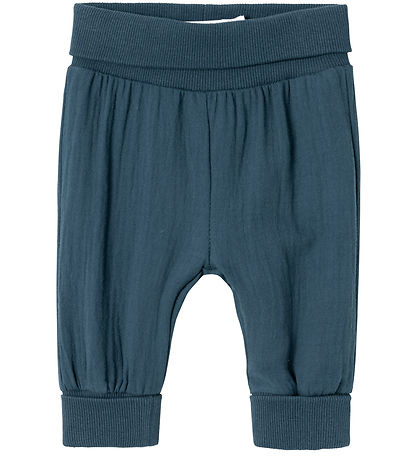 Name It Trousers - Muslin - NbmDasalle - Dark Denim Name It Trousers - Muslin - NbmDasalle - Dark Denim