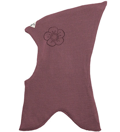 Racing Kids Balaclava - Wool/Cotton - 2-layer - Dusty Heather