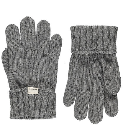 MarMar Gloves - Wool/Cotton - Ashes - Grey Melange