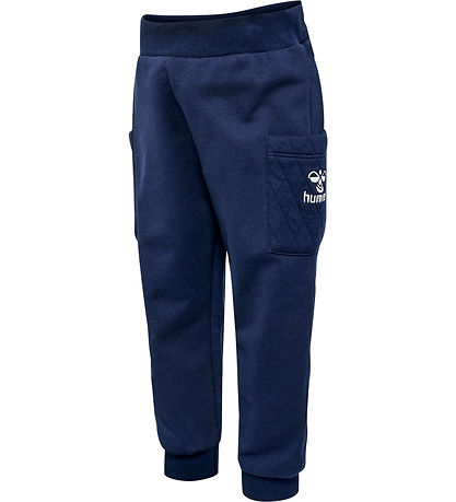 Hummel Sweatpants - hmlOsvaldo - Black Iris Hummel Sweatpants - hmlOsvaldo - Black Iris
