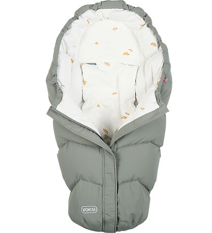Voksi Footmuff - Move - 85 cm - Meadow Green/Wings