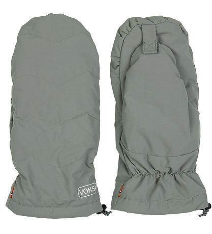 Voksi Pram Gloves - Meadow Green/Light Grey Voksi Pram Gloves - Meadow Green/Light Grey