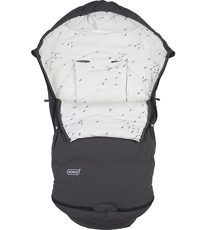 Voksi Footmuff - Explorer - 105 cm - Grey/Flying