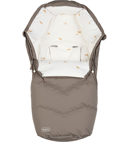 Voksi Footmuff - Urban - 90/115 cm - Walnut/Wings
