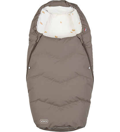 Voksi Footmuff - Urban - 90/115 cm - Walnut/Wings