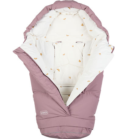 Voksi Footmuff - City North - 90/115 cm - Grape/Wings
