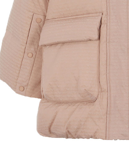 Emporio Armani Down Jacket - Fawn w. Print