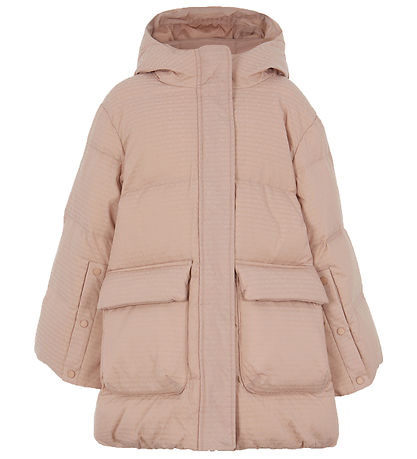 Emporio Armani Down Jacket - Fawn w. Print