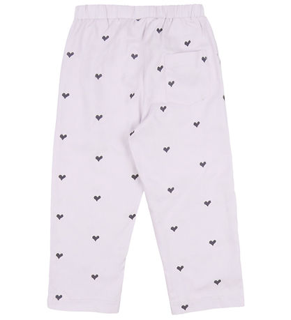 Copenhagen Colors Broek - Lavender m. Harten