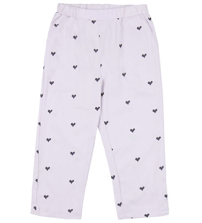 Copenhagen Colors Broek - Lavender m. Harten