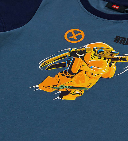 LEGO® Ninjago Stuttermabolur - LWTano 606 - Mið Blue