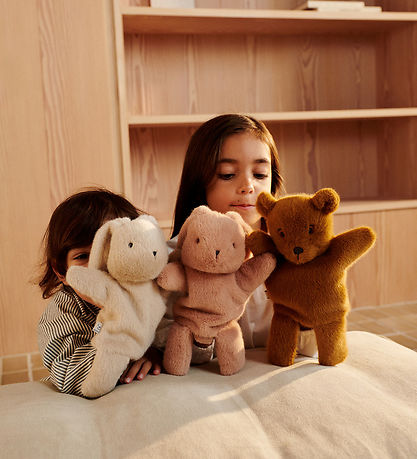 Marionnette à main Liewood - Honor Bear - 28 cm - Golden Caramel