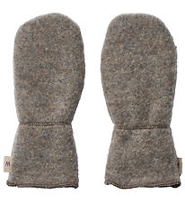 Wheat Mittens - Wool fleece - Jay - Brown Melange Wheat Mittens - Wool fleece - Jay - Brown Melange