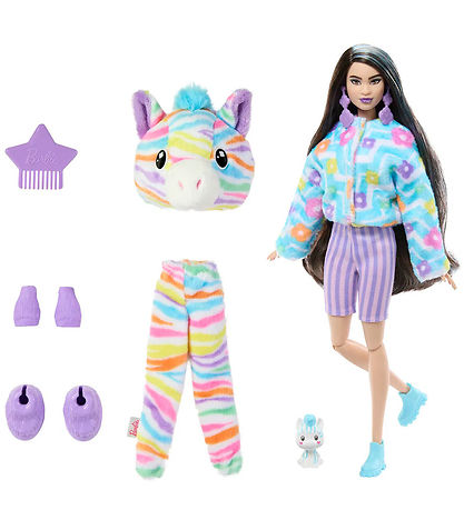 Barbie Doll - Cutie Reveal Color Dreams - Zebra