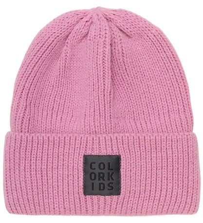 Color Kids Beanie - Wool/Acrylic - Lilac Chiffon