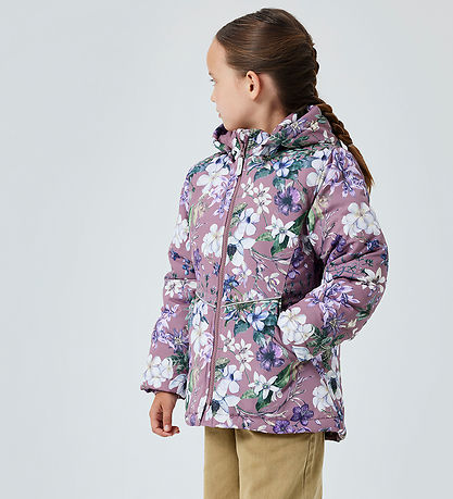 Veste Rembourrée Name It - NkfMaxi - Grape Shake/Flower Veste Rembourrée Name It - NkfMaxi - Grape Shake/Flower