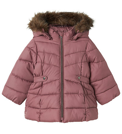 Name It Puffer Jacket - NmfMerethe - Grape Shake