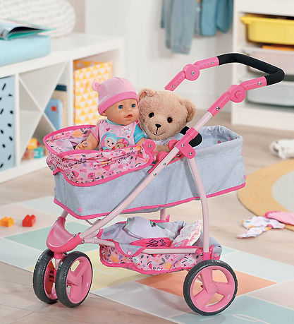 Baby Born Doll Accessories - Deluxe Barnevogn