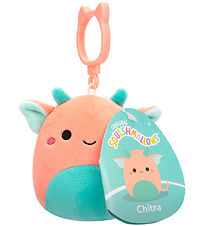 Peluche Squishmallows - 9cm - Chitra - À clipser Peluche Squishmallows - 9cm - Chitra - À clipser