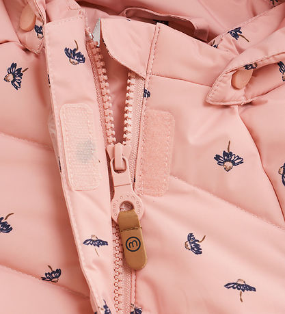 Minymo Vadderad jacka - Mellow Rose