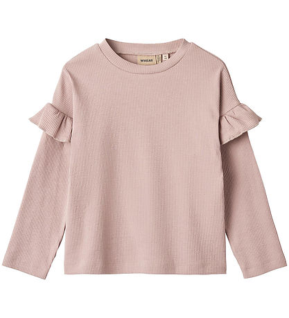 Wheat Blouse - Rib - Belinda - Dry Rose