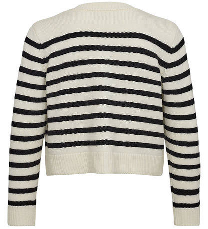 Sofie Schnoor Neuletakki - Neulottu - Off White M. Raidat