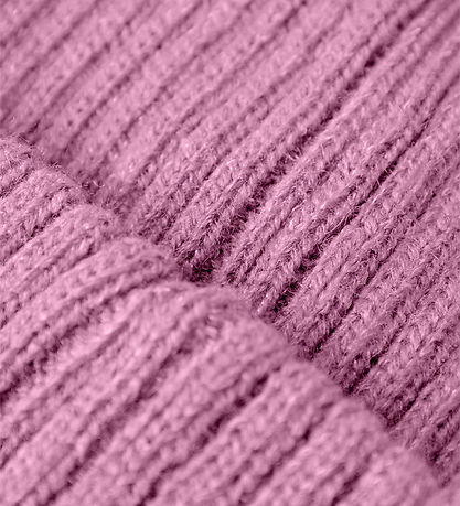 Name It Beanie - Knitted - NmfMilan - Moonlite Mauve Glitter Name It Beanie - Knitted - NmfMilan - Moonlite Mauve Glitter